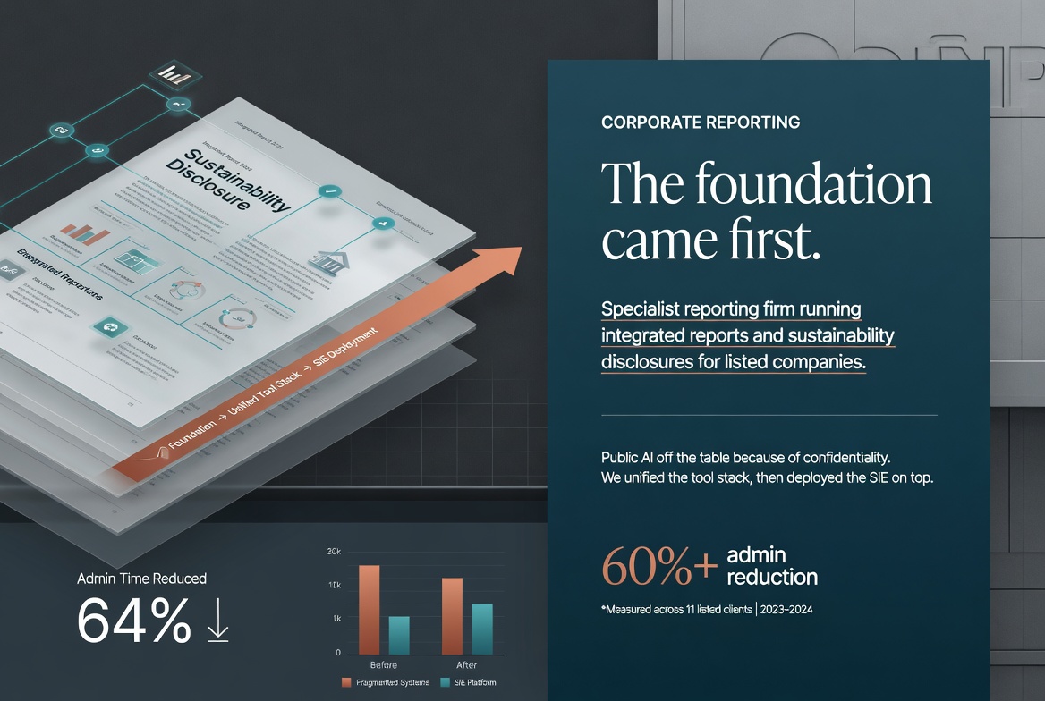Corporate reporting agency